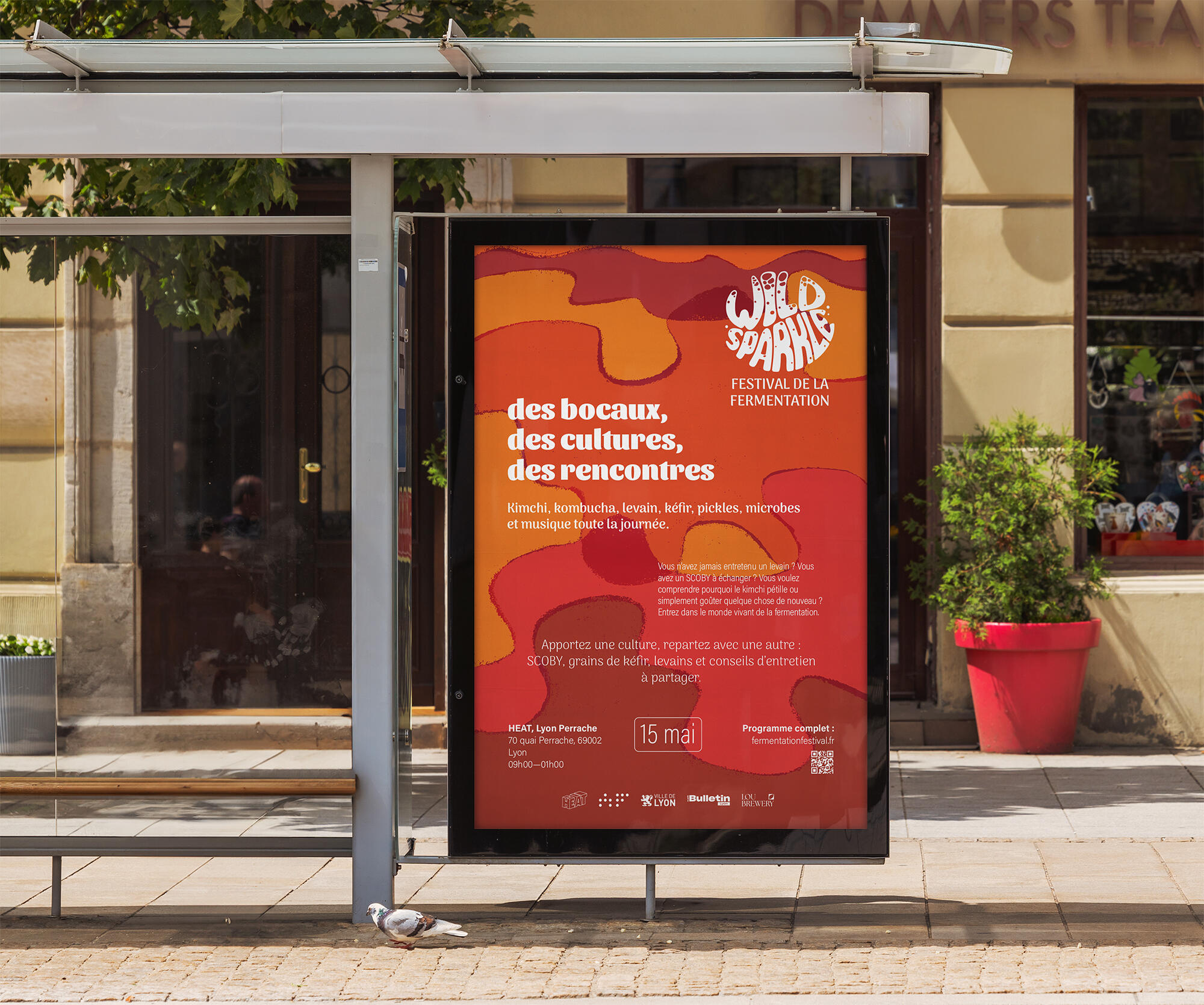 A more information-rich poster format designed for close-distance reading.